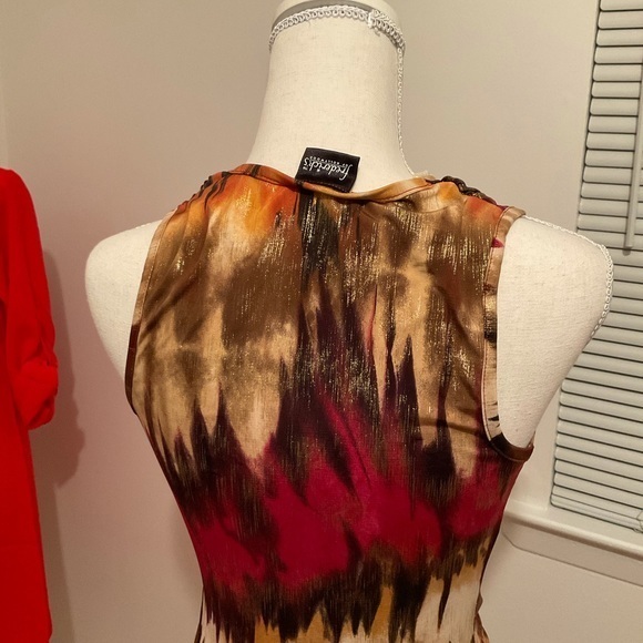 Silk sleeveless dress - Picture 5 of 5